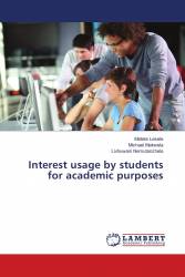 Interest usage by students for academic purposes
