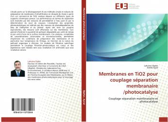 Membranes en TiO2 pour couplage séparation membranaire /photocatalyse