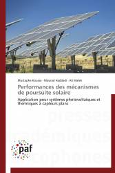 Performances des mécanismes de poursuite solaire
