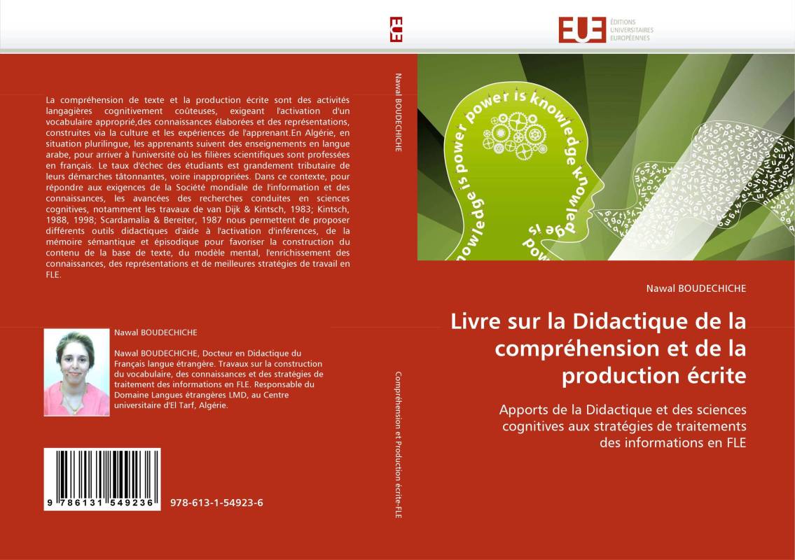 Livre sur la Didactique de la compréhension et de la production écrite