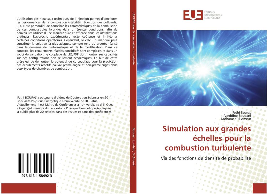 Simulation aux grandes échelles pour la combustion turbulente