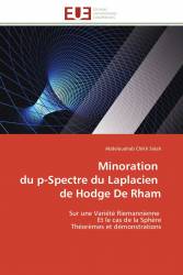 Minoration   du p-Spectre du Laplacien   de Hodge De Rham