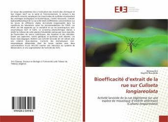 Bioefficacité d’extrait de la rue sur Culiseta longiareolata