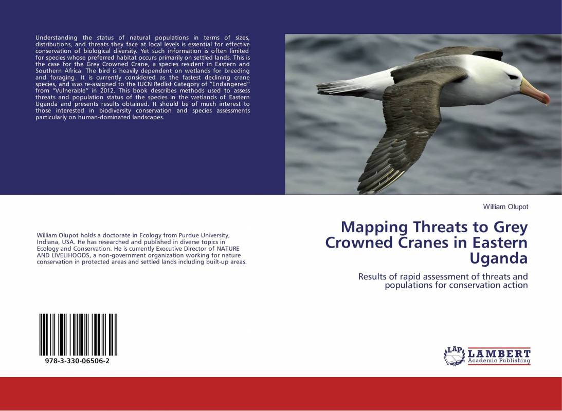 Mapping Threats to Grey Crowned Cranes in Eastern Uganda