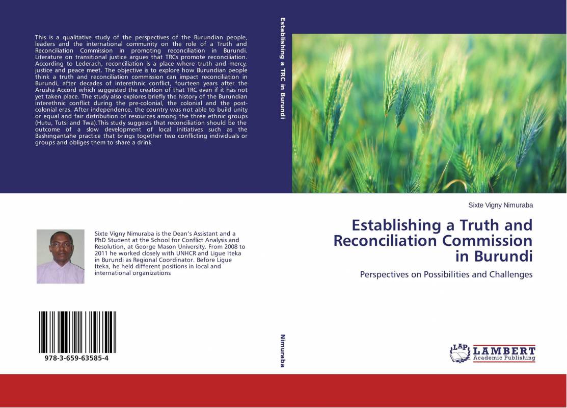 Establishing a Truth and Reconciliation Commission in Burundi