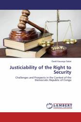 Justiciability of the Right to Security