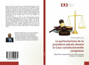 Le particularisme de la procédure pénale devant la Cour constitutionnelle congolaise