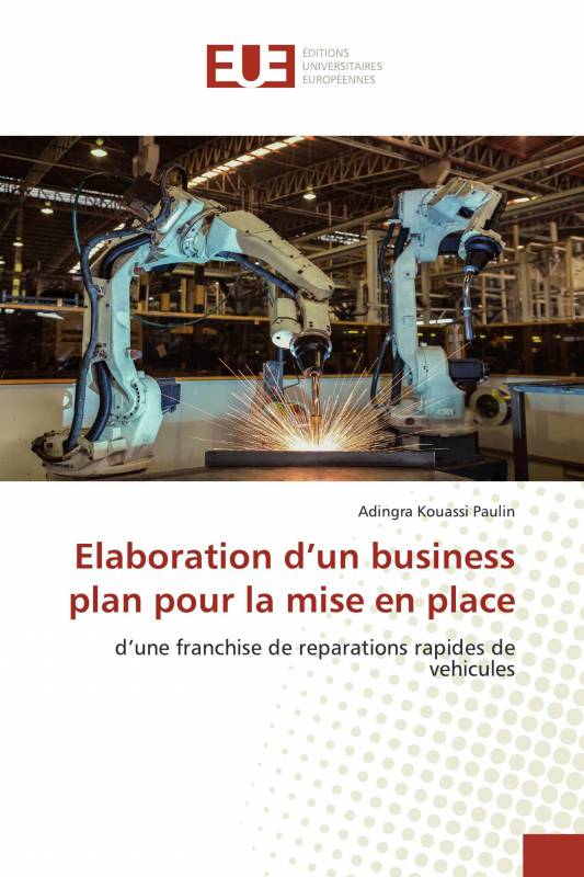 Elaboration d’un business plan pour la mise en place