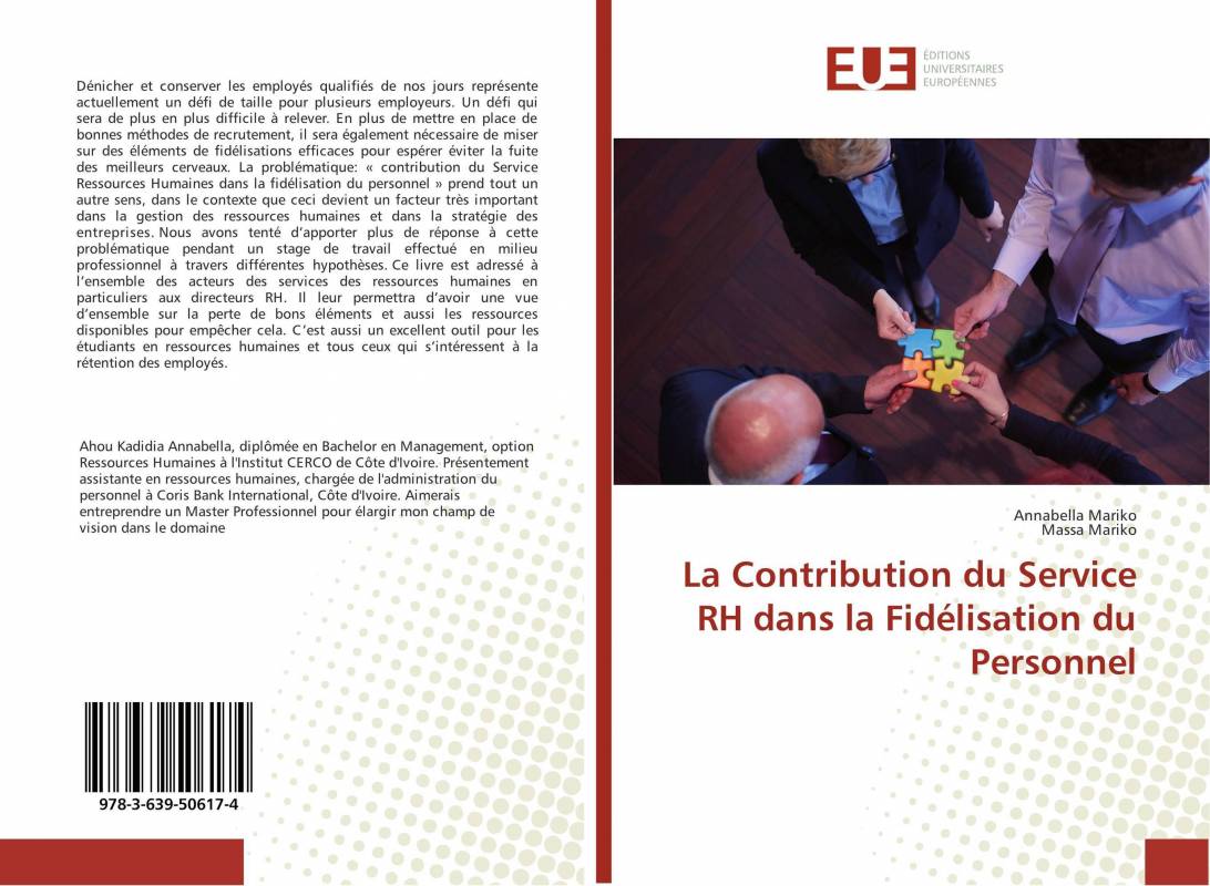 La Contribution du Service RH dans la Fidélisation du Personnel