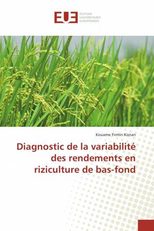 Diagnostic de la variabilité des rendements en riziculture de bas-fond