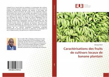 Caractérisations des fruits de cultivars locaux de banane plantain