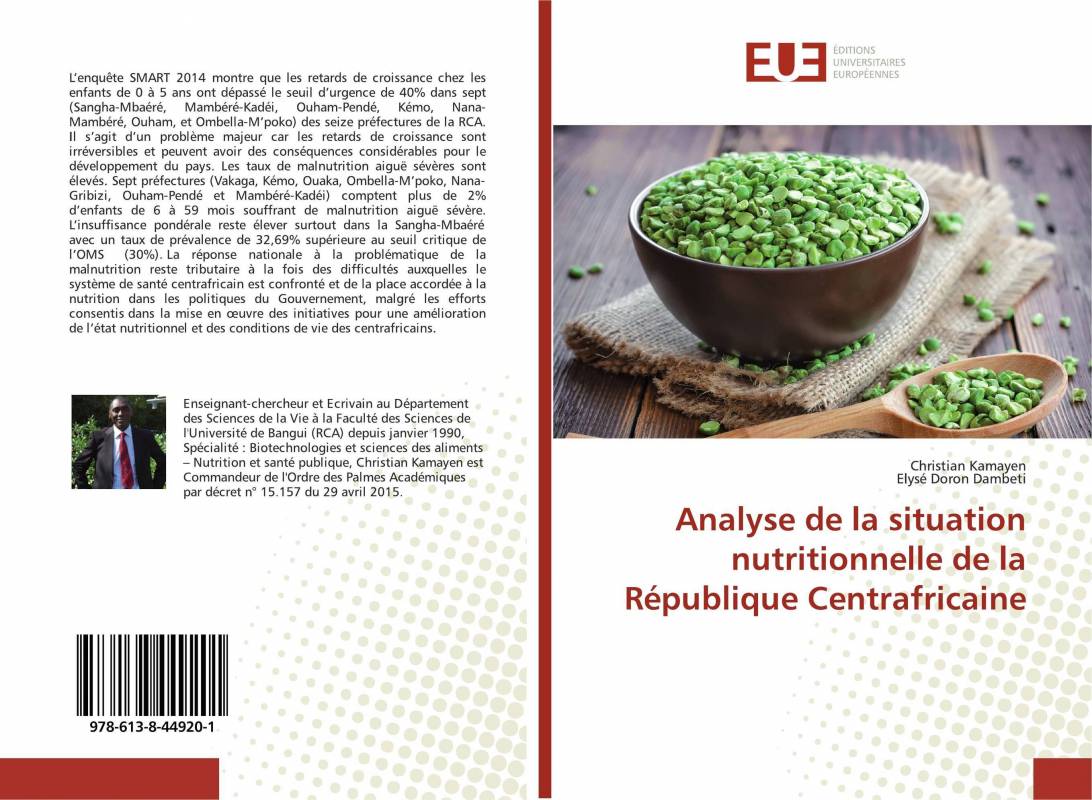 Analyse de la situation nutritionnelle de la République Centrafricaine
