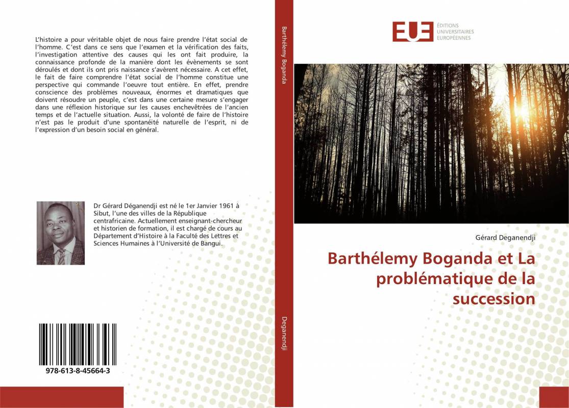 Barthélemy Boganda et La problématique de la succession