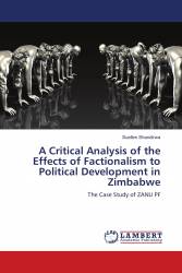 A Critical Analysis of the Effects of Factionalism to Political Development in Zimbabwe