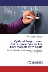 Optimal Proportional Reinsurance Policies For Levy Markets With Costs