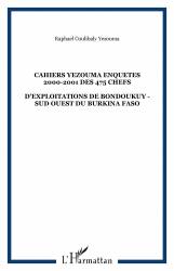 CAHIERS YEZOUMA ENQUETES 2000-2001 DES 475 CHEFS