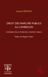 Droit des marchés publics au Cameroun