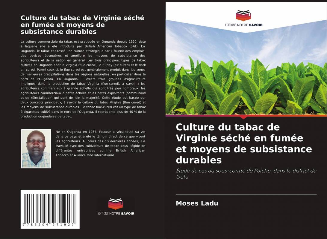 Culture du tabac de Virginie séché en fumée et moyens de subsistance durables