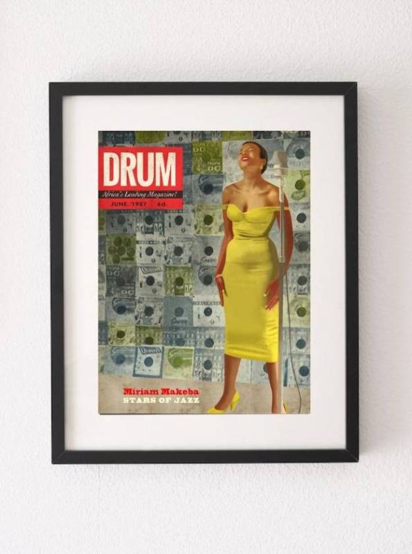 Affiche Drum Magazine Miriam Makeba Ylanga