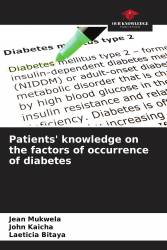 Patients' knowledge on the factors of occurrence of diabetes