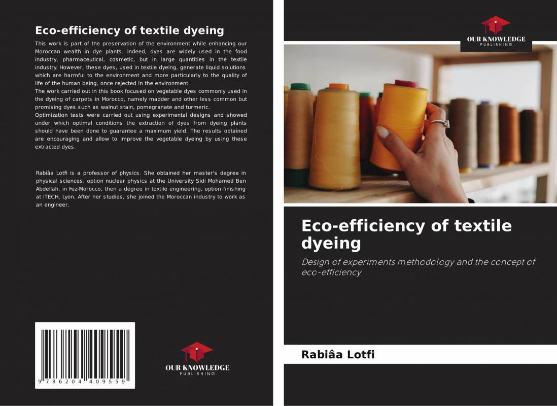 Eco-efficiency of textile dyeing