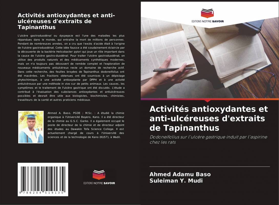 Activités antioxydantes et anti-ulcéreuses d'extraits de Tapinanthus