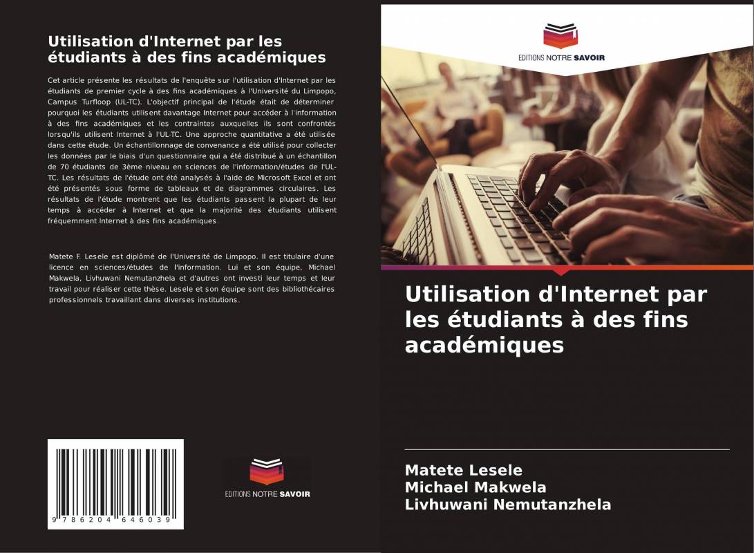 Utilisation d'Internet par les étudiants à des fins académiques