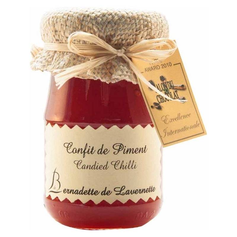 Confit de piment rouge Bernadette de Lavernette Confit de piment rouge Bernadette de Lavernette