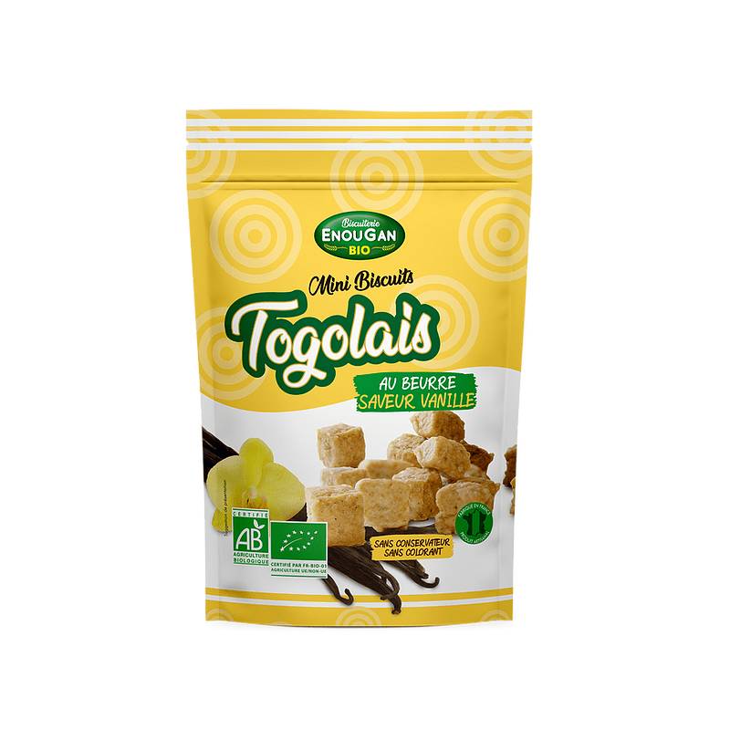 Mini Biscuits Togolais Saveur Vanille Enougan Mini Biscuits Togolais Saveur Vanille Enougan
