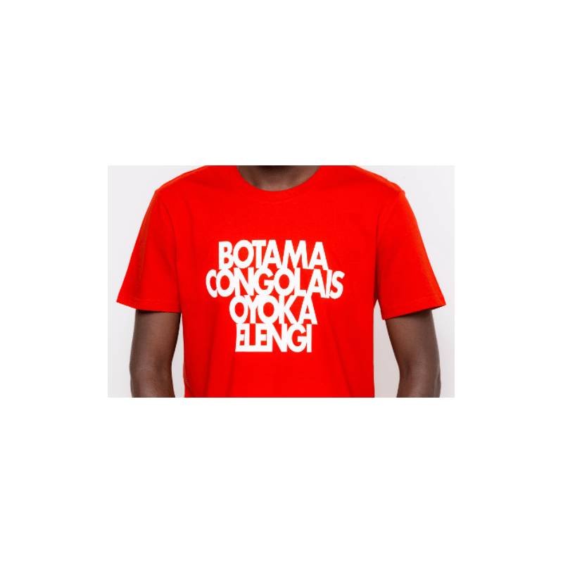 T-shirt Botama Congolais Oyoka Elengi Match Kwata