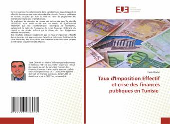 Taux d'Imposition Effectif et crise des finances publiques en Tunisie