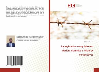 La législation congolaise en Matière d'amnistie: Bilan et Perspectives