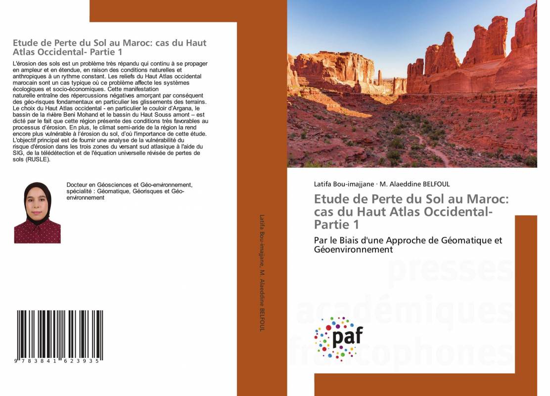 Etude de Perte du Sol au Maroc: cas du Haut Atlas Occidental- Partie 1