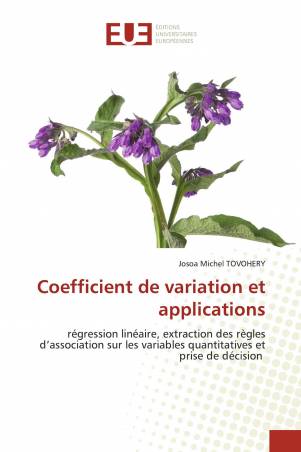 Coefficient de variation et applications