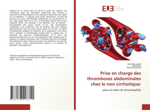 Prise en charge des thromboses abdominales chez le non cirrhotique: