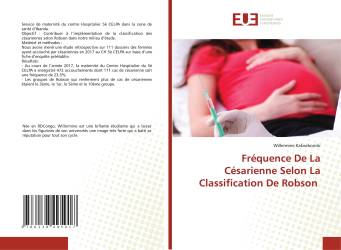 Fréquence De La Césarienne Selon La Classification De Robson