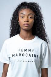 T-shirt Femme marocaine Match Kwata