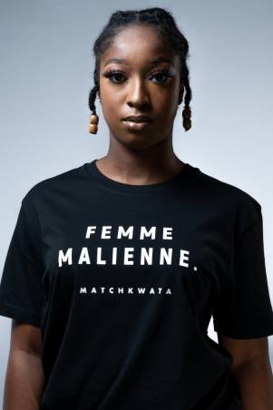 T-shirt Femme malienne Match Kwata