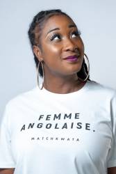T-shirt Femme angolaise Match Kwata