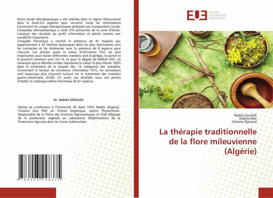 La thérapie traditionnelle de la flore mileuvienne (Algérie)