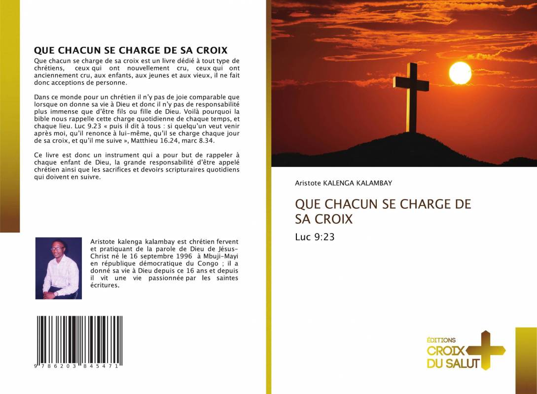QUE CHACUN SE CHARGE DE SA CROIX