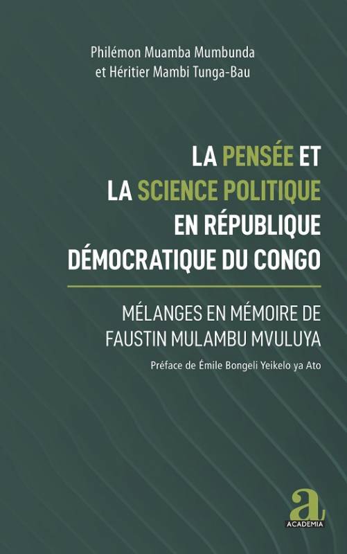 La pensée et la science politique en République démocratique du Congo