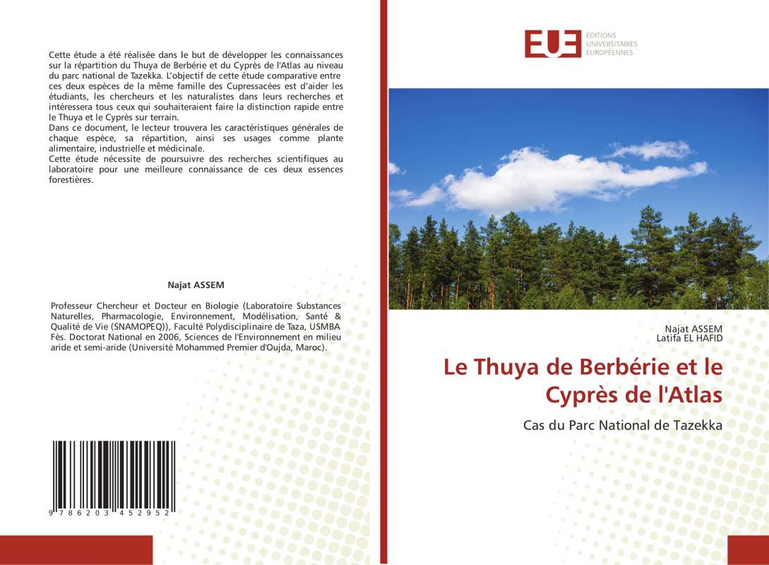 Le Thuya de Berbérie et le Cyprès de l'Atlas