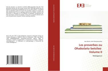 Les proverbes ou Ohabolaña betsileo Volume II