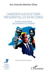 Candidats aux élections présidentielles en RD Congo
