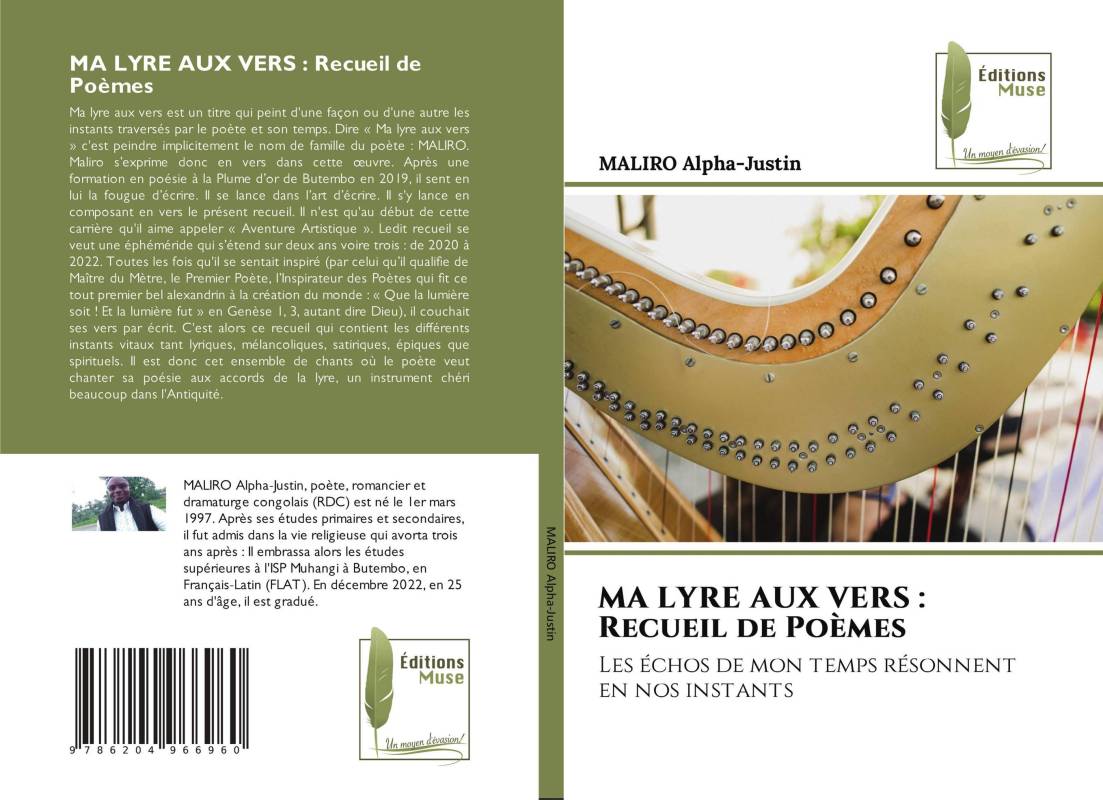 MA LYRE AUX VERS : Recueil de Poèmes