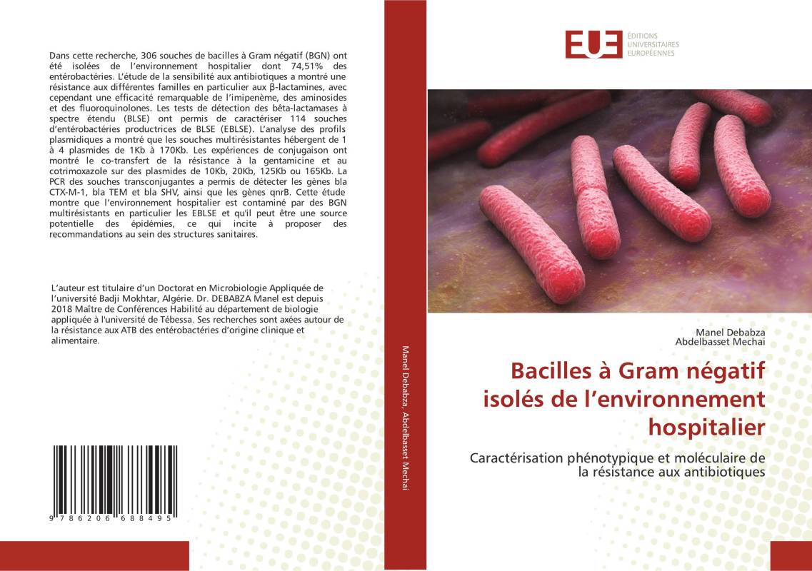 Bacilles à Gram négatif isolés de l’environnement hospitalier