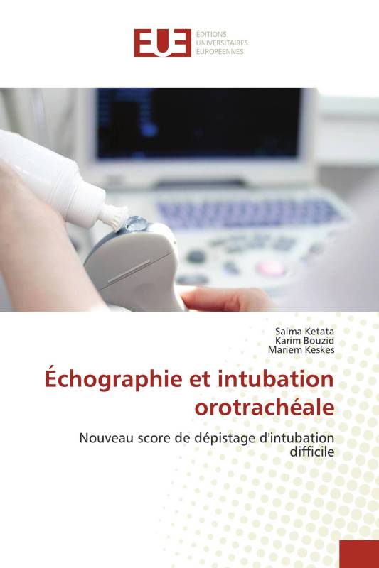 Échographie et intubation orotrachéale