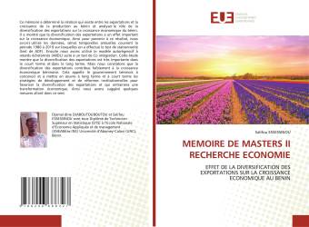 MEMOIRE DE MASTERS II RECHERCHE ECONOMIE