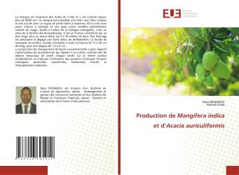 Production de Mangifera indica et d’Acacia auriculiformis